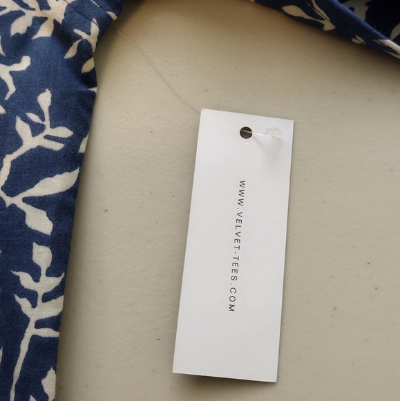 NWT Velvet By Graham & Spencer Fern Print Men's Long Sleeve Button Down Shirt - Picture 12 of 15